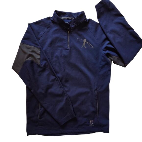 Nike Ken Griffey Jr Jacket Pullover Windbreaker, Quarter Zip Baseball sz Small - Picture 1 of 12